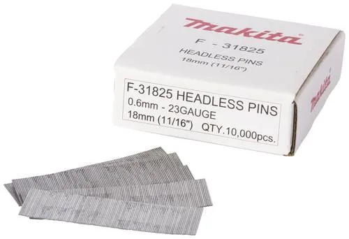 Makita F-31825 Stifte für Stiftnagler von Makita