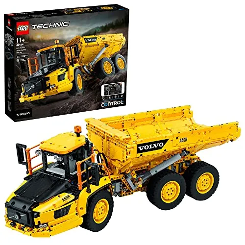 Produktbild LEGO 42114 Technic Volvo-Dumper (6x6) – Ferngesteuertes Konstruktionsfahrzeug