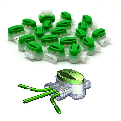 20x RASENFREUND Kabelverbinder Fettfüllung Verbindungsklemmen Anschlussklemmen Begrenzungskabel Mähroboter Kompatibel mit GARDENA/BOSCH/HUSQVARNA/WORX/HONDA/ROBOMOW/iMow