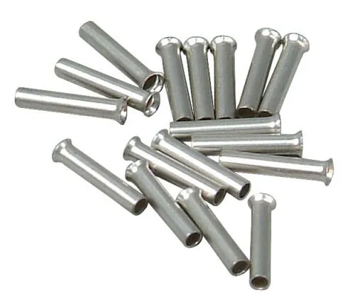 Kopp Aderendhülsen Kabelschuhe 0,75 mm²  6 mm lang 100 Stück unisoliert verzinnt