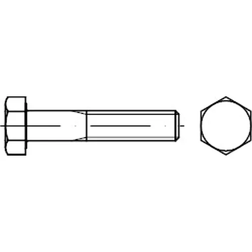 Reyher 931 6kt. Schrauben M 12x60, 100 Stück - Hochwertige Schrauben Güte 8.8, ideal für stabile Verbindungen in Bau- und Montageprojekten, made in Germany.