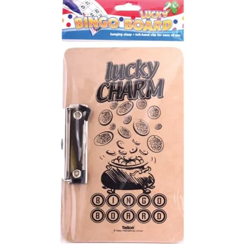 Tallon Spiele Bingo Board mit Seite Clip