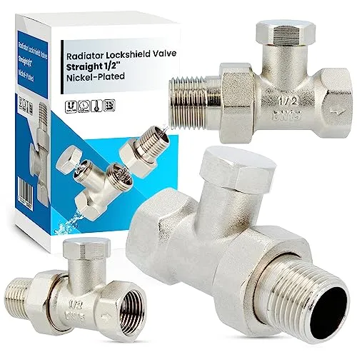 Heizkörper Ventil 1/2 Durchgang Absperrventil