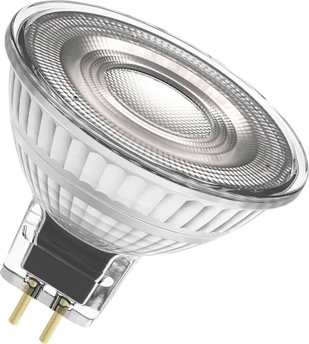 Ledvance GU5.3 MR16 LED Strahler 2,6W - Energiesparend und warmweiß - Leuchtmittel mit 120° Ausstrahlungswinkel, ersetzt 20W, ideal für stimmungsvolle Beleuchtung in Wohnräumen.