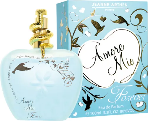 Jeanne Arthes Amore Mio Forever Eau de Parfum 100ml - Damendüfte mit luxuriösem Duft, inspiriert von der Parfumhauptstadt Grasse - ein verführerisches Geschenk für besondere Momente.