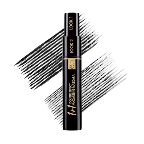1+1 Double Effect Maximizing Mascara - Mascaras für voluminöse Wimpern, von natürlich bis glamourös – für dichte und lange Wimpern mit nur einem Produkt!