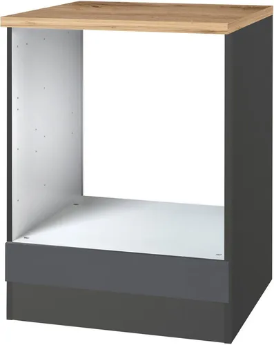 KOCHSTATION Herdumbauschrank KS-Toronto grau von Kochstation