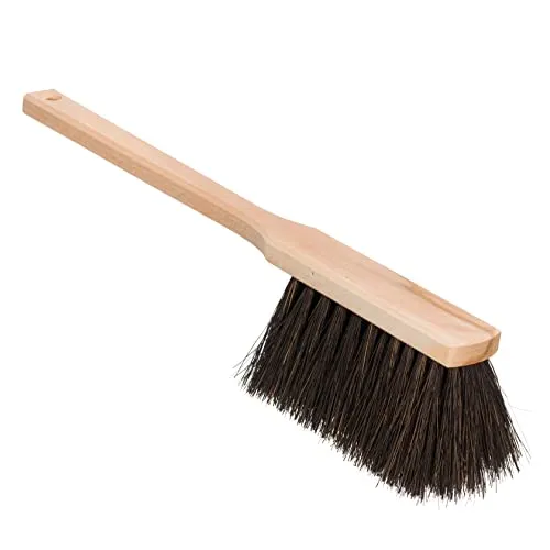 Redecker Werkstatthandfeger unbehandeltes Buchenholz Arenga Größe: 43 cm