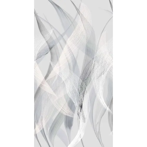 Erismann Fototapete 2271-10 Vlies Grafik 1.5 x 2.8 m - Moderne Fototapete in Grau - Hochwertige Vliestapete für kreative Raumgestaltung, einfach zu verarbeiten und ideal für alle Wohnräume.