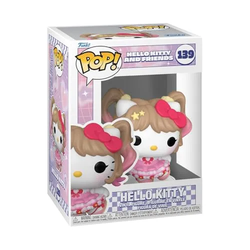 Funko POP! Sanrio: Hello Kitty - K-Pop - Sammelbare Vinylfigur - Geschenkidee - Offizielles Merchandise - Spielzeug für Kinder & Erwachsene - Modellfigur für Sammler und zur Ausstellung
