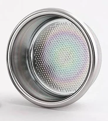 E&B Lab, by IMS Nanoquartz Precision Basket mit größter Filtrationsfläche von 715 Löchern, für ca. 18 Gramm, B702TFH24NT Silber