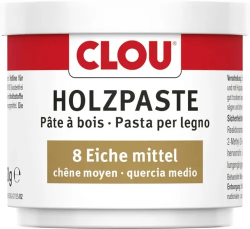 Clou Holzpaste 150 g eiche mittel Holzpaste