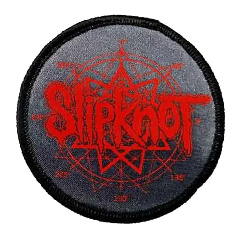 Slipknot Logo And Nonagram Standard Printed Patch Accessory Size