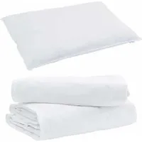vidaXL 2-in-1 Bettdecke mit Kissen Set - Weiß - Elegantes Bettdecke-Set aus hochwertigen Daunenfedern für perfekten Komfort. Ideal für jede Schlafumgebung, maschinenwaschbar und atmungsaktiv für erholsame Nächte.