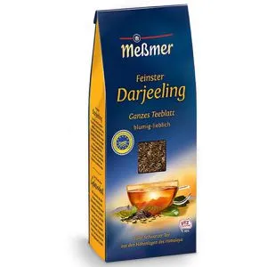 Meßmer Feinster Darjeeling - Blumig-lieblicher Schwarztee - Tees | Aus den besten Darjeeling Teegärten, blumig-lieblicher Geschmack und vegan, ideal für Teeliebhaber auf der Suche nach einem besonderen Genusserlebnis.