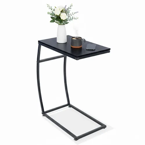 Beistelltisch Anstelltisch Couch Tisch Nebentisch Sofa Tisch Blumentisch C-Form