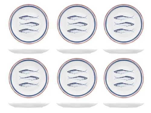 H&H Set mit 6 Desserttellern, 20 cm von H&H