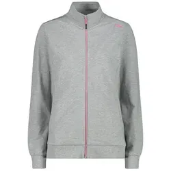 CMP Sweatjacke CMP Damen Sweatshirt Woman Sweat 32D8006M grau 42 EU