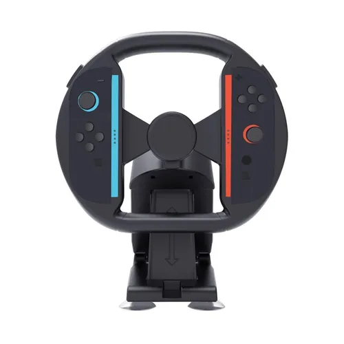 Für Nintendo Switch 2 Lenkrad-Stand (Desktop Racing Wheel) Schwarz