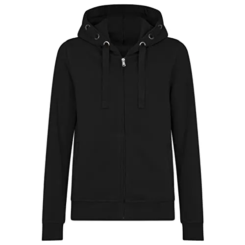 HRM Unisex Kinder 2006 Kapuzenpullover, Black, 152 - Kapuzenpullover für Jungen: Weiches Mischgewebe aus 70% Baumwolle & 30% recyceltem Polyester, ideal für Schule und Freizeit, mit praktischen Reißverschlusstaschen und fairer Herstellung.