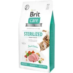 BRIT Care Cat Getreidefrei Sterilisiert Harngesundheit 400g - Hypoallergen, mit frischem Huhn für gesunde und glückliche Katzen, 5% Rabatt mit Code BRIT-5