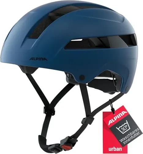 ALPINA Herren Helm SOHO - Urbaner Fahrradhelm - Fahrradhelme mit technischem Design, hervorragendem Schutz und vielen Farboptionen. Der SOHO bietet optimale Sichtbarkeit und Belüftung für Pendler.