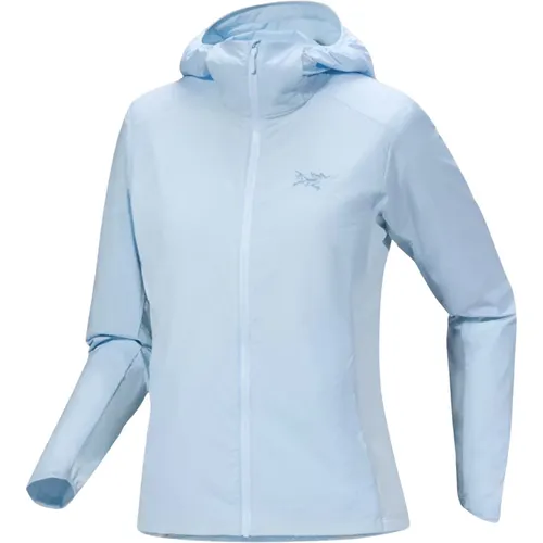 Arcteryx Damen Atom SL Hoodie Jacke (Größe L, blau)