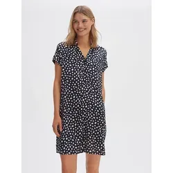 OPUS Blusenkleid Wularo dot - 36 - Freizeitkleid für Damen im trendy Punkte-Design, das Komfort und Stil vereint – perfekt für lässige Anlässe.