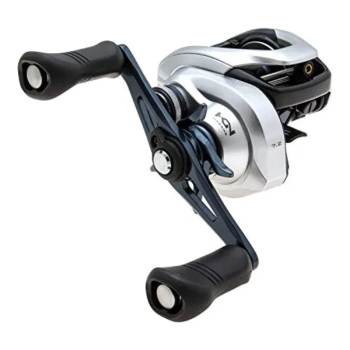 Shimano Tranx 401 A Baitcast Rolle Linkshand - Hochwertige Spinning-Rolle, ideal für das Angeln mit schweren Kunstködern und hervorragende Wurfeigenschaften