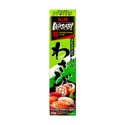 S&B Wasabi-Geschmack Meerrettichpaste 43g