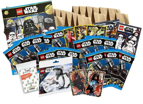 Star Wars Sammelkarte LEGO Star Wars 5 Der Adventskalender 2024 24 Überrasch. DELUXE+Sleeves
