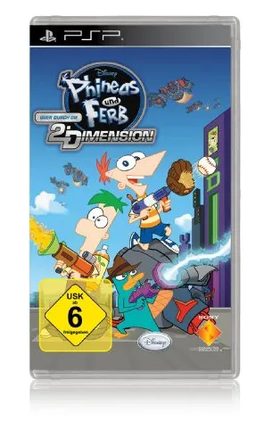 Phineas und Ferb - Quer durch die 2. Dimension - [Sony PSP]