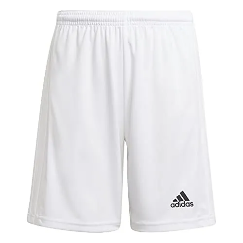 adidas Jungen Squadra 21 Shorts, White/White, 15-16 Years in weiß von adidas