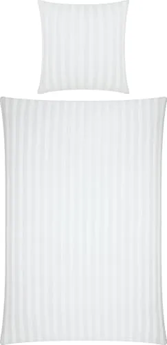 Erwin Müller Mako-Damast Bettwäsche-Set Fürth - Bettwäsche-Set aus 100% Baumwolle, temperaturausgleichend und kochfest, ideal für erholsamen Schlaf in Größe 135x200 cm (80x80 cm)