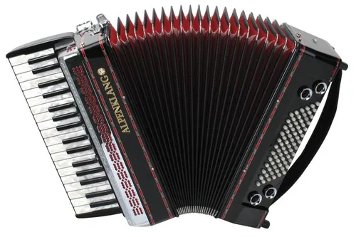 Alpenklang Pro Akkordeon III 72 MH Schwarz von Alpenklang