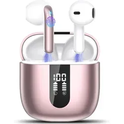TIMU A9 In-Ear Bluetooth Kopfhörer – Kabellose Ohrhörer mit HiFi Sound - Kabellose Bluetooth 5.3 Ohrhörer mit klarer Klangqualität und langer Akkulaufzeit. Ideal für Musikliebhaber und Sportler, die unterwegs nicht auf Komfort verzichten möchten.