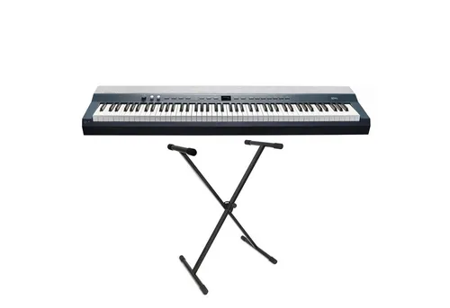 Kurzweil Stage-Piano Kurzweil Stage Piano KAP1-KB 88 Tasten mit Ständer (Digitalpiano, blau)