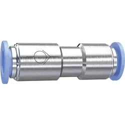 Riegler Gerades Rückschlagventil »Blaue Serie«, Steckanschluss, Schl.-Ø 4, Art.Nr. 204.04-2