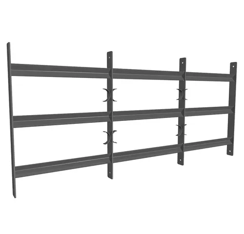 Mucola Fenstergitter aus verzinktem Stahl – Einbruchschutz für Fenster - Fenstersicherungen mit robustem, verstellbarem Gitter aus stabilem Stahl für effektiven Schutz. Ideal für Wohnhäuser und Büros, einfach zu montieren und elegant im Design.