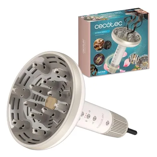 Cecotec DryWave Haartrockner für lockiges Haar, 1300 W, mit Arganöl und Keratin