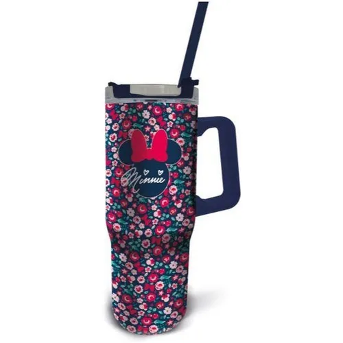 Stor Minnie Mouse Gardening XL Rambler Mug - Thermobehälter mit stylischem Minnie Mouse Design, ideal für Gartenliebhaber und perfekt für heiße oder kalte Getränke unterwegs.