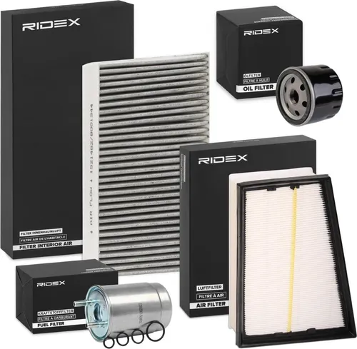RIDEX Filterset Inspektionspaket Filtersatz für RENAULT MEGANE III Grandtour (KZ0/1) Scénic III (JZ0/1) Megane III Schrägheck (BZ0/1) Fluence (L3)
