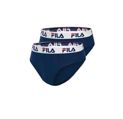 Fila Herren Slips 2-stück FU5015/2 Man Brief 321 XXL, 321 Navy, XXL, FU5015/2