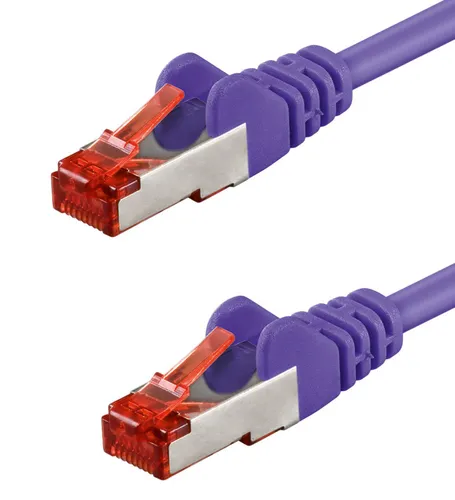 CAT6 Patchkabel Netzwerkkabel Ethernet CU Kupfer 250MHz DSL LAN S/FTP 0,25m-50m