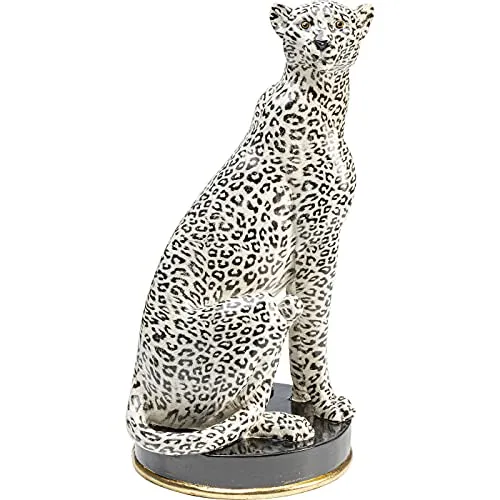 Kare Design Dekofigur Cheetah 54cm schwarz - Figuren & Skulpturen, elegante Cheetah-Dekofigur aus Polyresin, ideal für stilvolle Wohnräume, Höhe 54cm, bringt einen Hauch von Exotik in Ihr Zuhause.