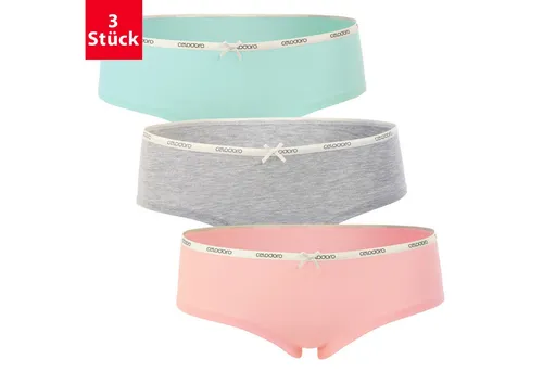 celodoro Panty Damen Panties Lady (3er Pack) Hipster mit Webgummi