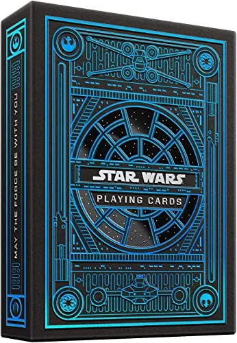 SOLOMAGIA Star Wars Light Side (Blue) Playing Cards by Theory11