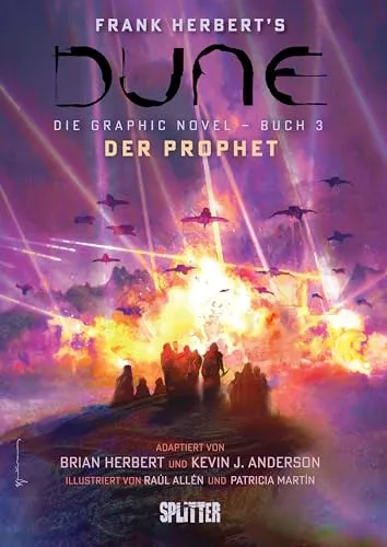 Dune (Graphic Novel) Band 3: Der Prophet - Graphic Novel, Teil 3 der epischen Dune-Serie, bietet faszinierende Illustrationen und spannende Handlung für Manga-Fans.