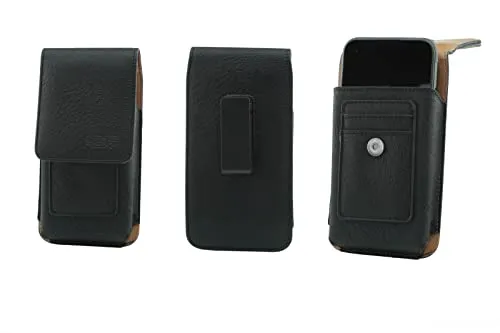 caseroxx Outdoor Handy Tasche passend für Gigaset GX4 / GX4 Pro schwarz mit drehbarem Gürtelclip, Schutz Holster