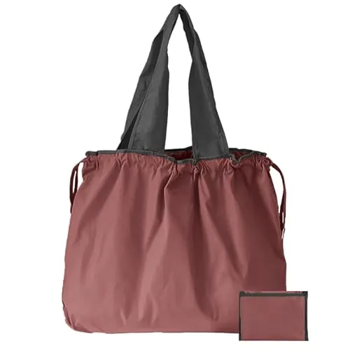GFYFYZ Einkaufstasche Faltbar Große Wiederverwendbare Einkaufsbeutel Waschbar Shopping Bag Tragetasche mit Kordelzug und Henkel Tragbare Einkaufstaschen für Einkaufen und Travel Outdoor Camping